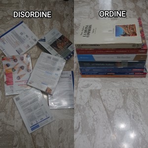 Il DISORDINE conduce all'ORDINE