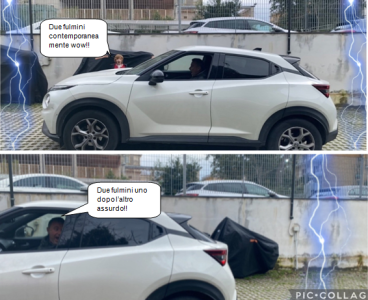 la simultaneità dei fulmini