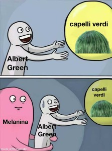 Il primo homo sapiens sapiens dai capelli verdi