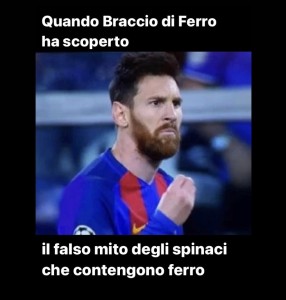BRACCIO DI FERRO È STATO INGANNATO