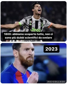 RIVALITÀ TRA CALCIATORI O TRA SCIENZIATI?