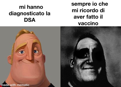 È STATO IL VACCINO!!!