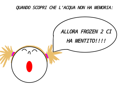 Quando una certezza crolla