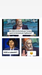 formula per l’acqua rivisitata