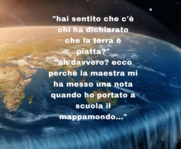 la maestra e il mappamondo