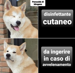 acqua ossigenata, ma non troppo!