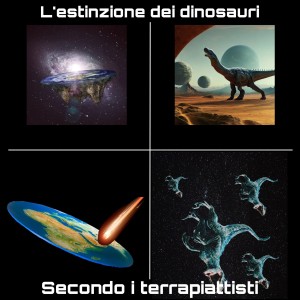 I dinosauri gravitano nel vuoto.