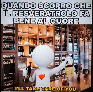 Il vino fa bene al cuore