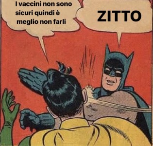 UN MEME CONTRO I NOVAX