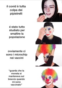 Il complottista nell'era del covid